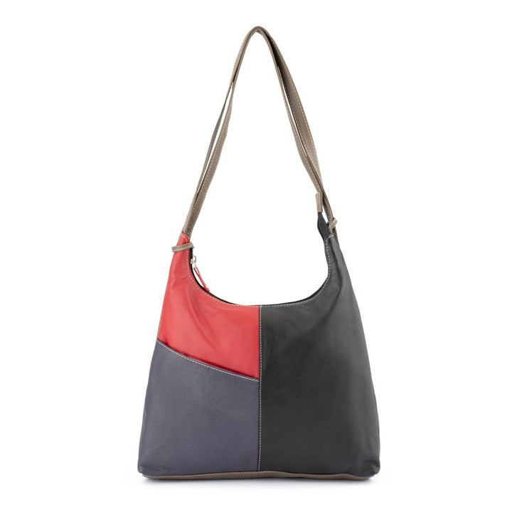 Franco Bonini- Shoulder / Backpack bag Black Multi 207