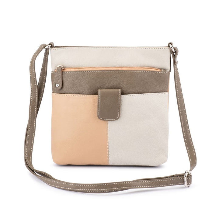 Franco Bonini- Small Shoulder / Crossbody bag Bone Multi 12-242