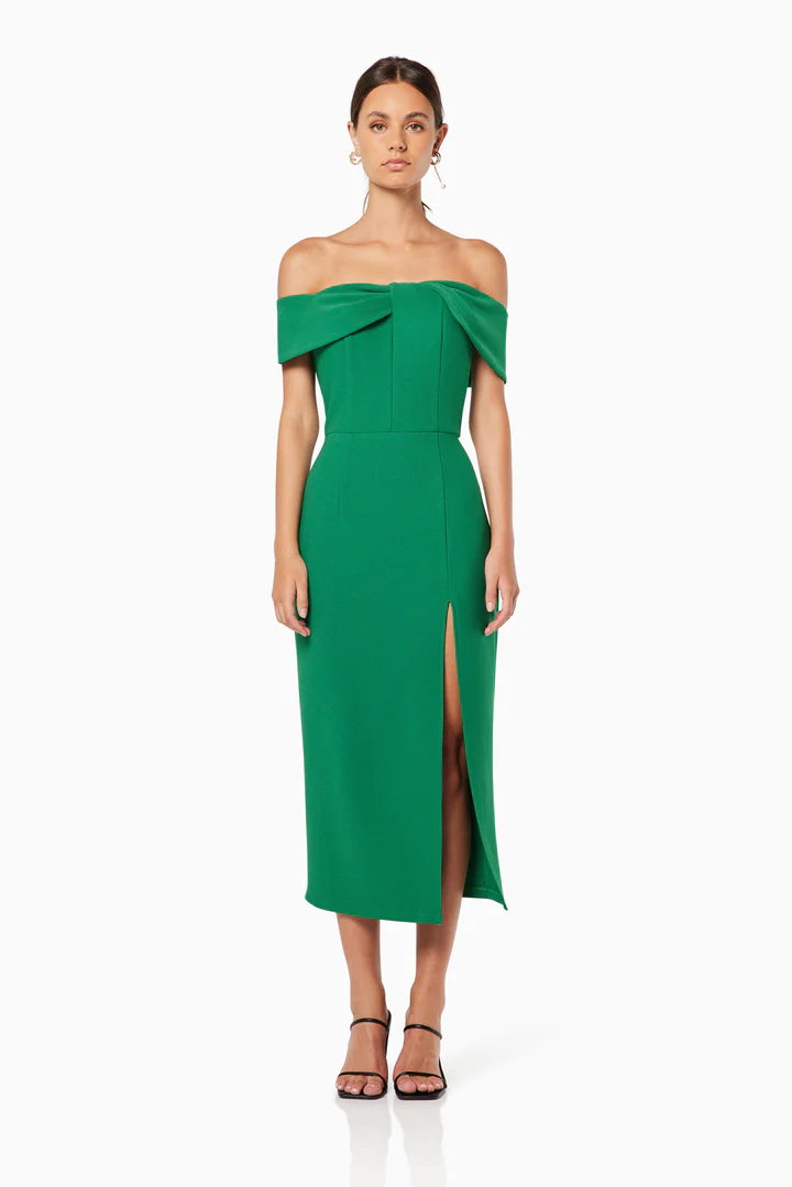 Elliatt Antique Dress in Jade