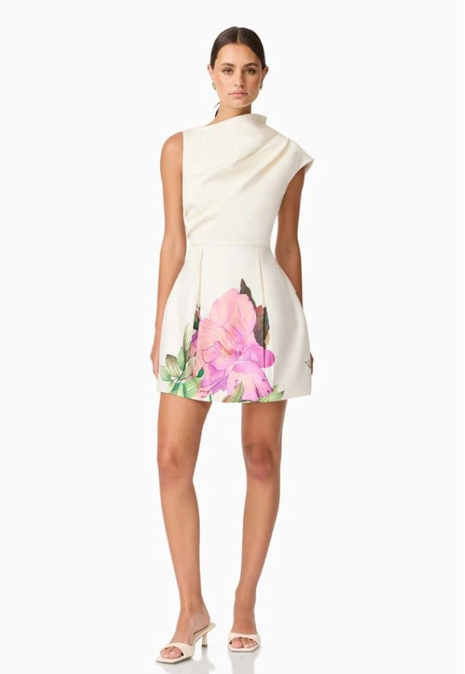 Elliatt Azelie Mini Dress in Ivory