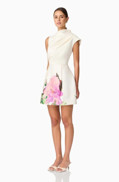 Elliatt Azelie Mini Dress in Ivory