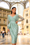 Nicoletta - NC1079 (Available Champagne, Sage, and Black/Navy)