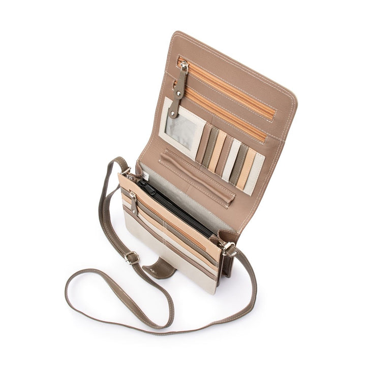 Franco Bonini- Shoulder / Organiser bag Bone Multi 1321