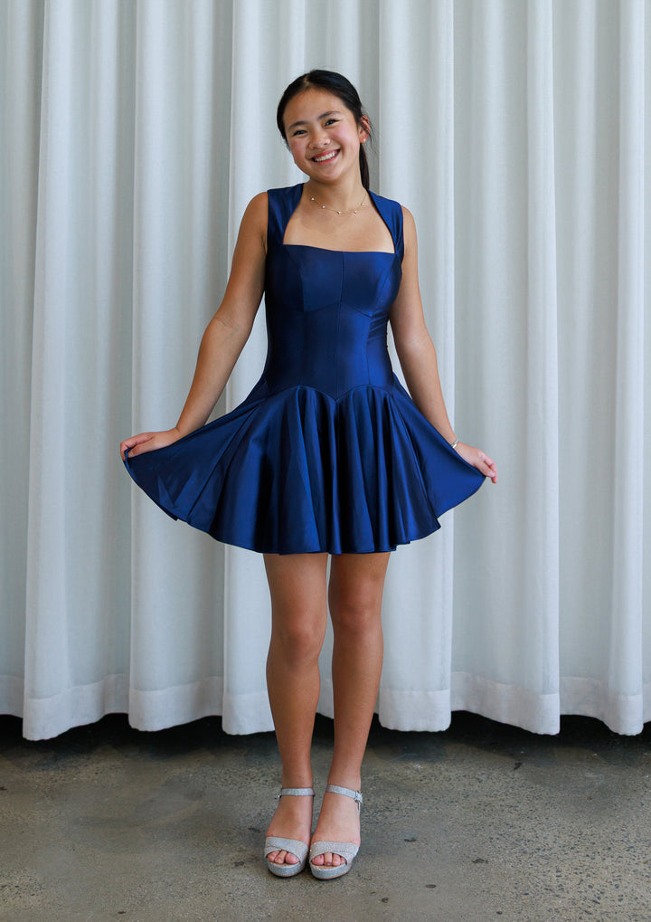 Bellissima Prom - BP1014 (Available in Navy, Ivory and Pink)