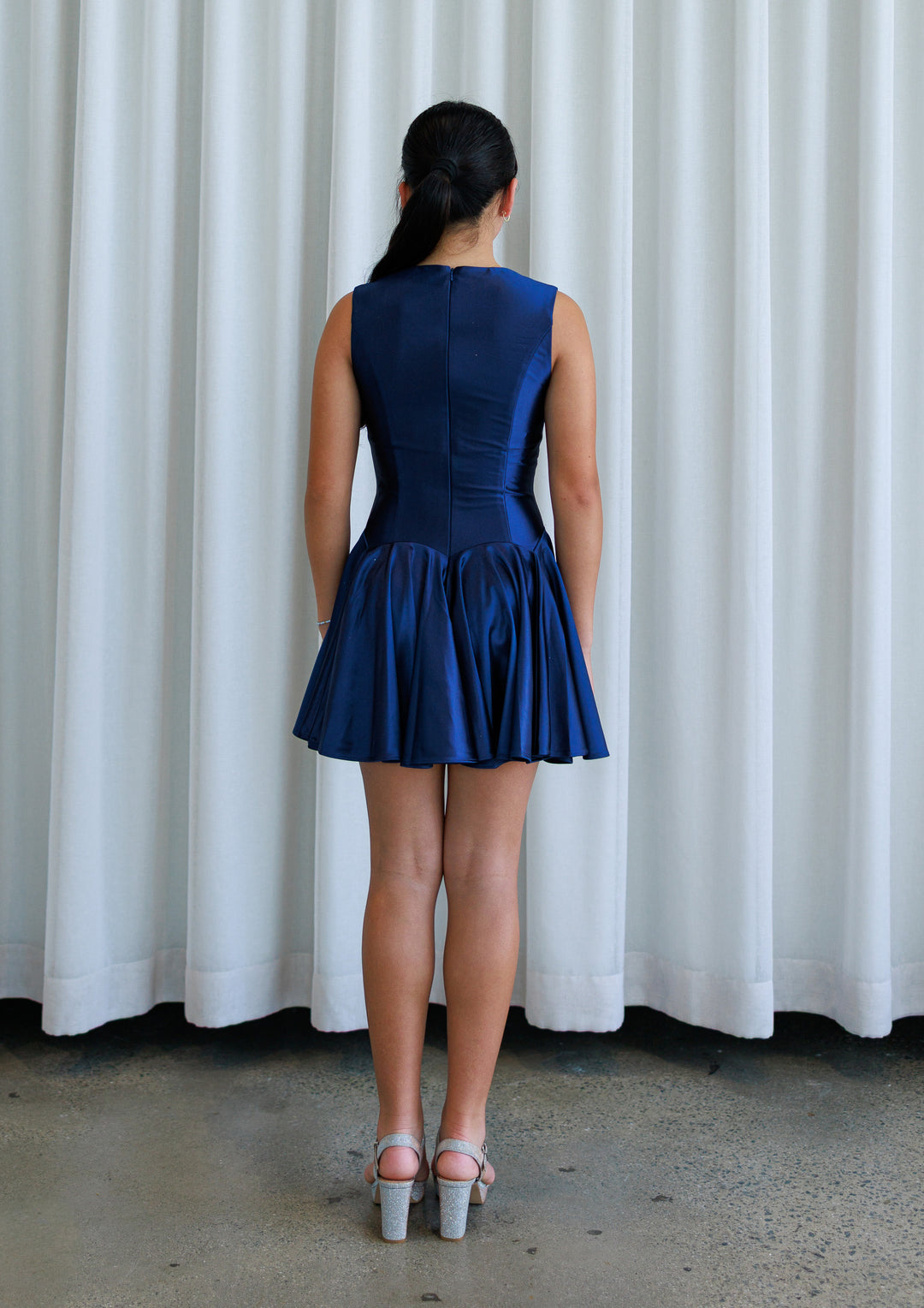 Bellissima Prom - BP1014 (Available in Navy, Ivory and Pink)