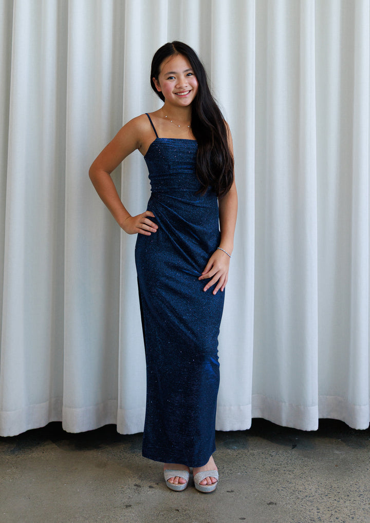 Bellissima Prom - BP1018 (Available in Baby Blue, Midnight and Burnt Umber)