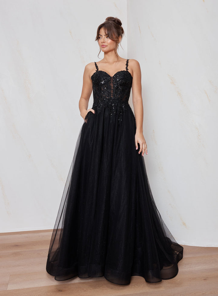 Tania Olsen Designs Celestia PO2681 (Available in Hot Magenta, Royal Blue and Black)