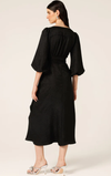 Sacha Drake Chateau Wrap Dress in Black