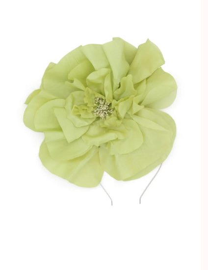 Morgan & Taylor Cindy Fascinator in Pale Green