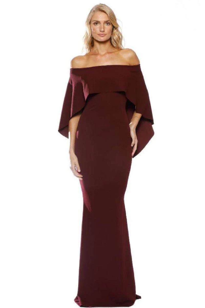 Pasduchas Composure Gown in Wine