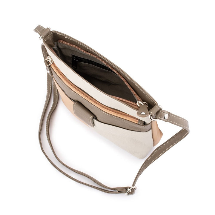 Franco Bonini- Small Shoulder / Crossbody bag Bone Multi 12-242