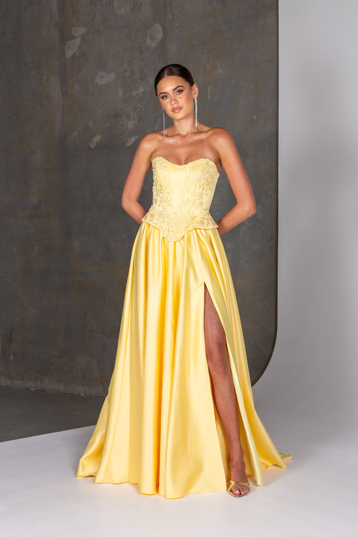 Tania Olsen Designs Dejah PO26131 (Available in Pale Blue and Pale Yellow)