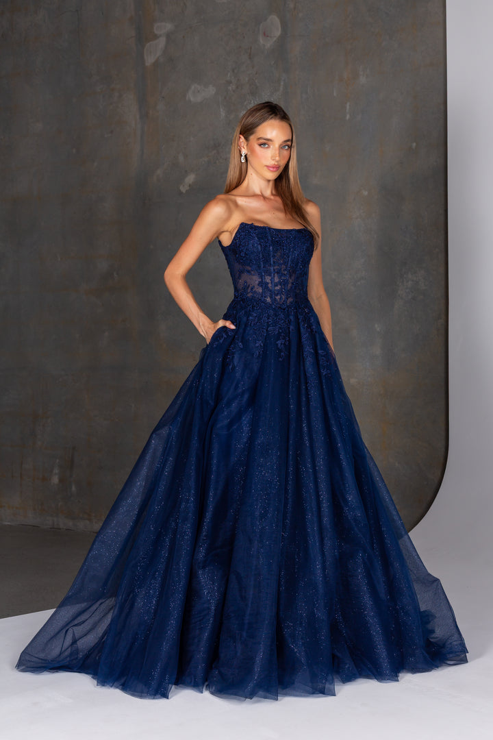 Tania Olsen Designs Delina PO26159 (Available in Navy, Pale Pink and Aqua)