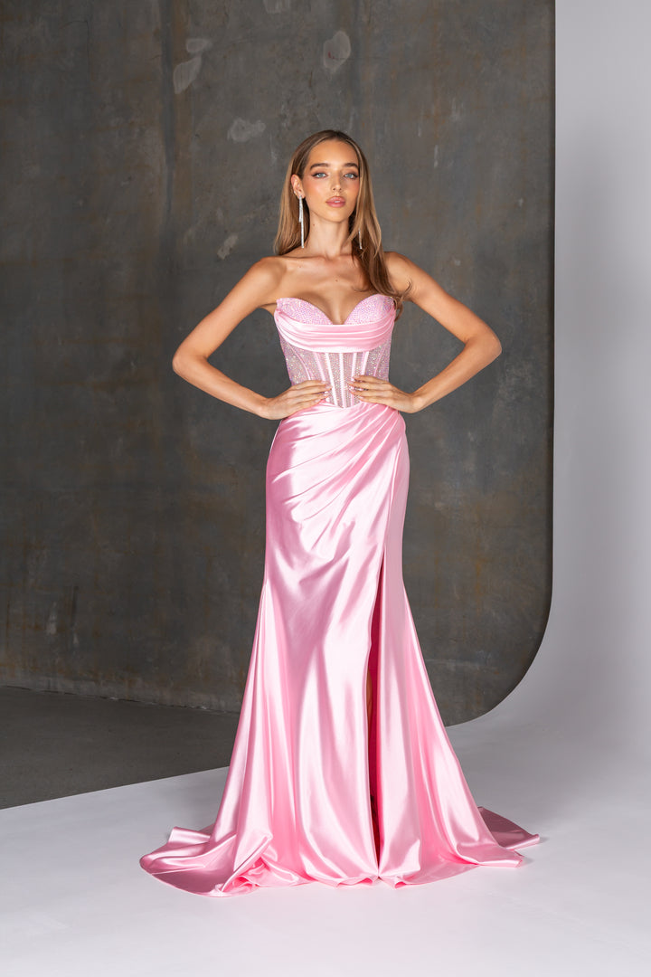 Tania Olsen Designs Dina PO26130 (Available in Pale Blue and Pale Pink)