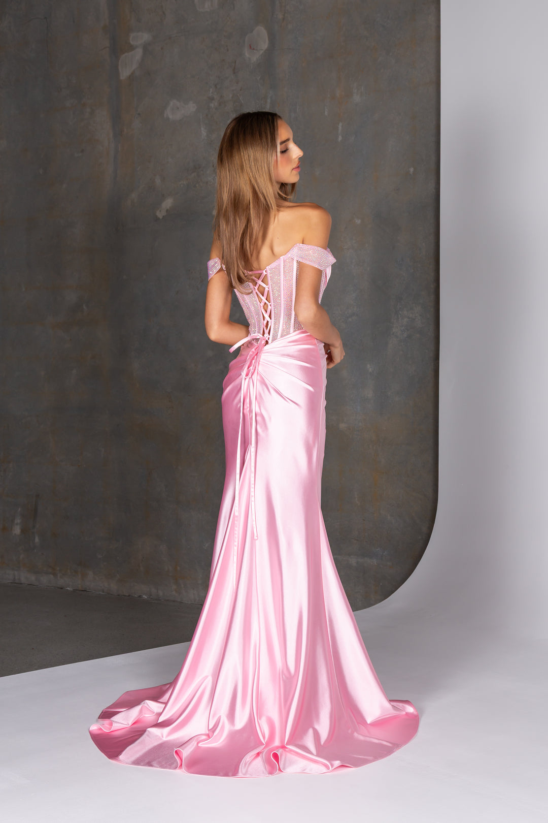 Tania Olsen Designs Dina PO26130 (Available in Pale Blue and Pale Pink)