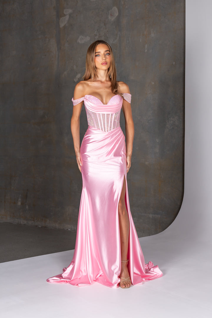 Tania Olsen Designs Dina PO26130 (Available in Pale Blue and Pale Pink)