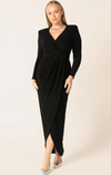 Sacha Drake Dynasty Formal Evening Dress in Black