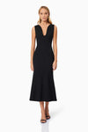 Elliatt Eden Midi Dress  in Black