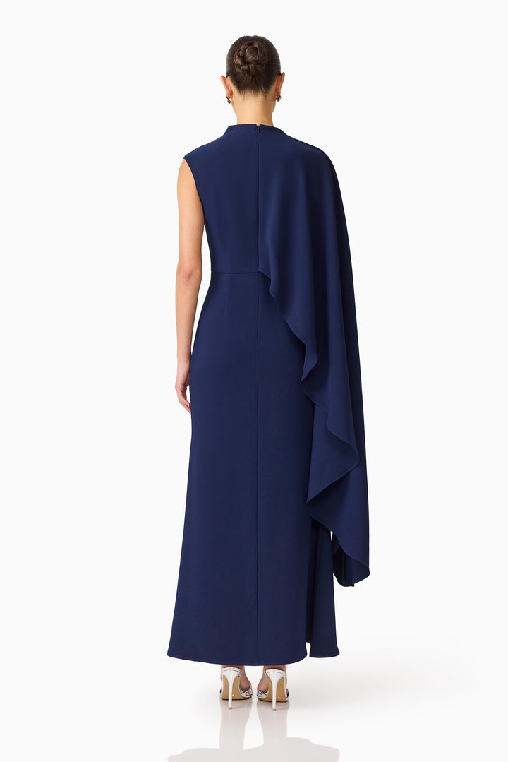 Elliatt Leonara Asymmetrical Cape Dress