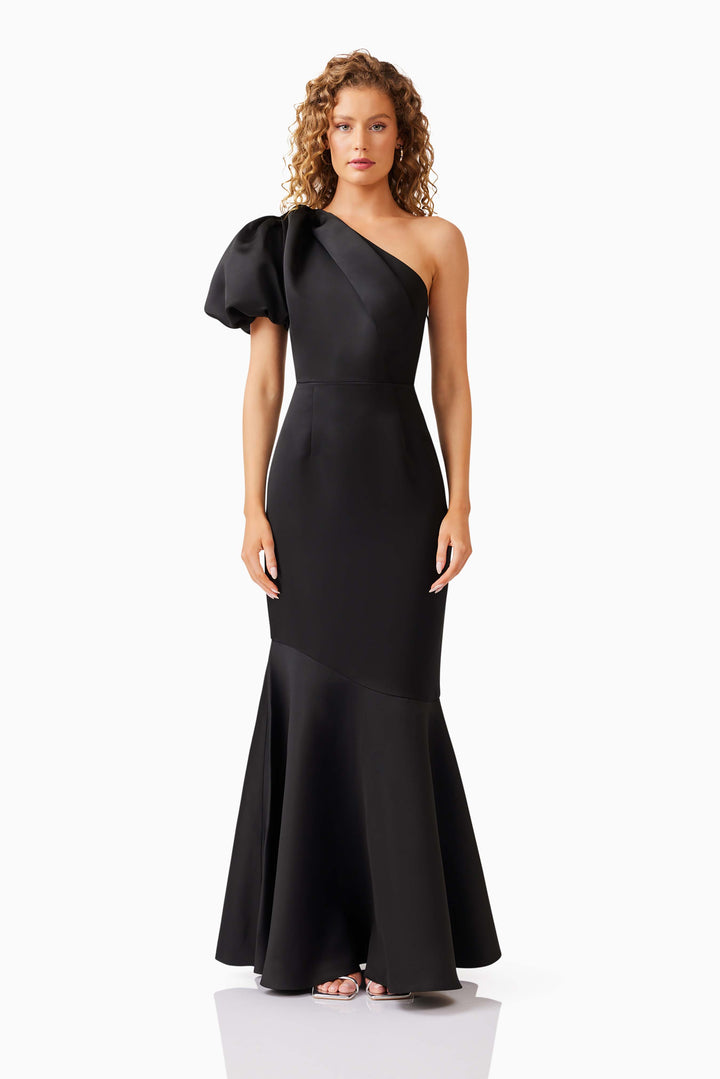 Elliatt Blake One Shoulder Dress in Black