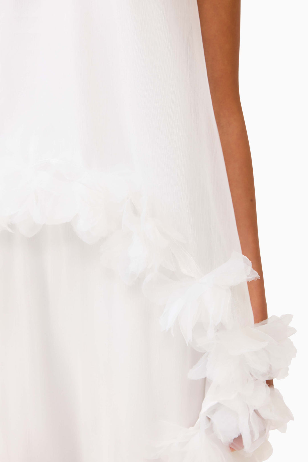 Elliatt Poppy Layered Gown in White
