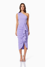 Elliatt Jade Midi Dress in Lavender