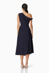 Elliatt Kara Midi Dress in Navy