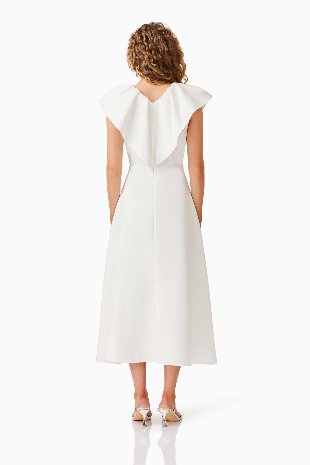 Elliatt Gabi Midi Dress in Ivory