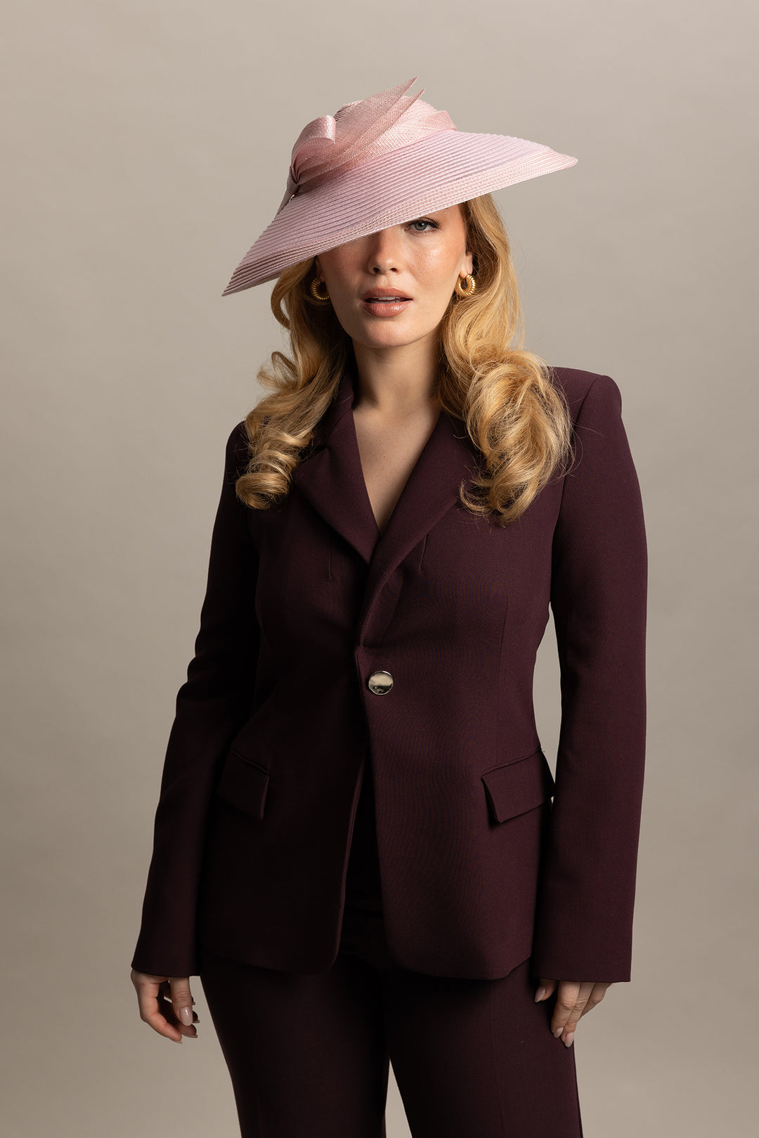 Morgan & Taylor Josephine Fascinator in Pink
