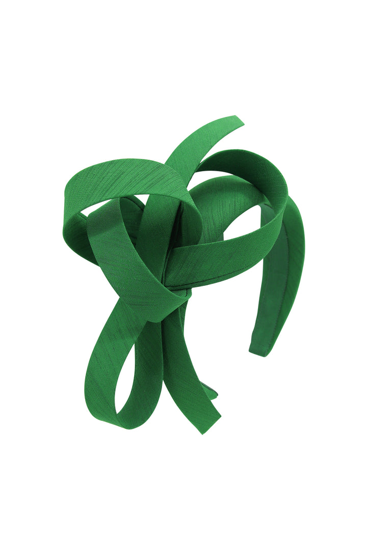 Morgan & Taylor Mel Fascinator in Emerald