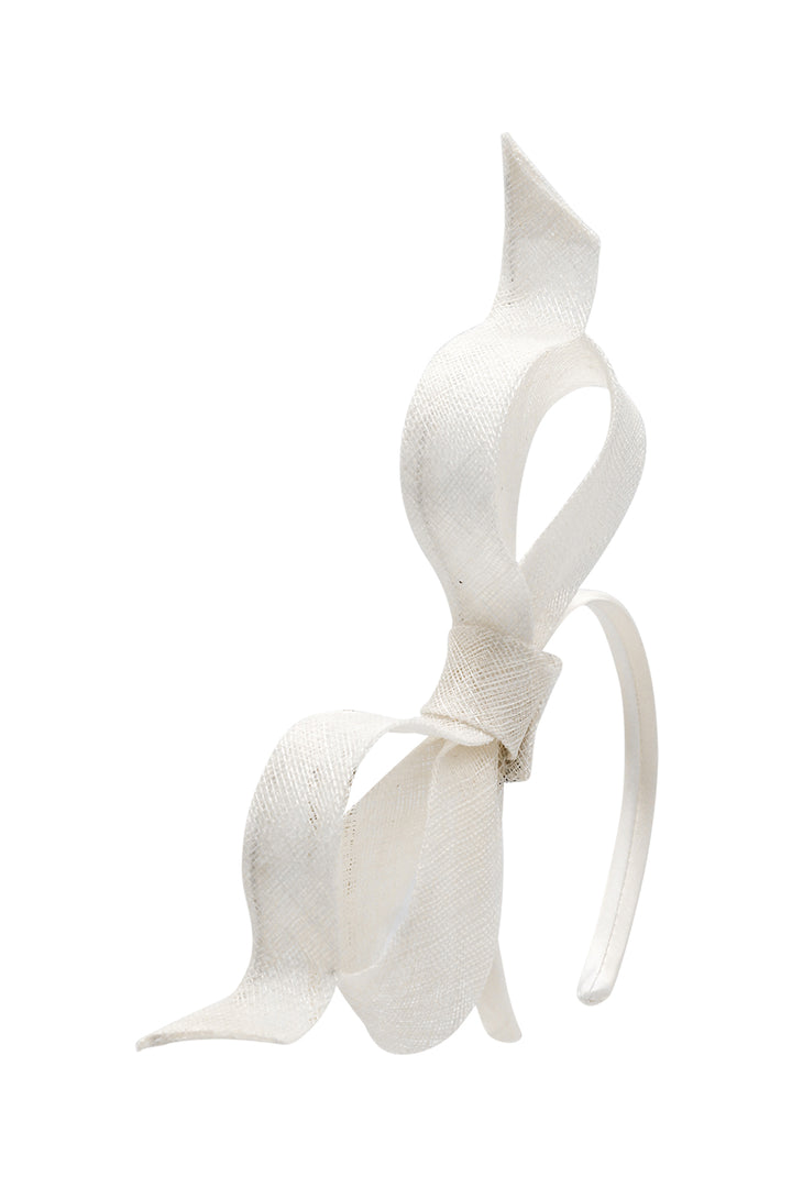 Morgan & Taylor Sutton Fascinator in White