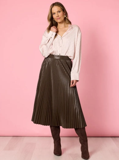 Hummock and Vine Florence Pleat Skirt