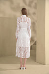 G.D.S. Yvette Long Dress in White