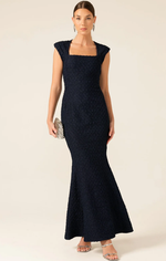 Sacha Drake Gala Royale Long Navy Formal Dress