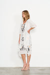 Holmes and Fallon Floaty Jacket in White