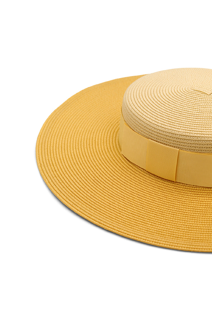 Morgan & Taylor Domino Boater in Yellow