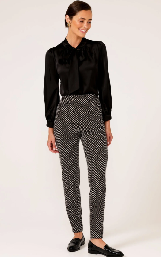 Sacha Drake Hatchie Blouse in Black