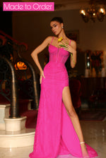 Tina Holly - TE215 (Available in Fuschsia Pink, Lilac, Emerald and Royal Blue)