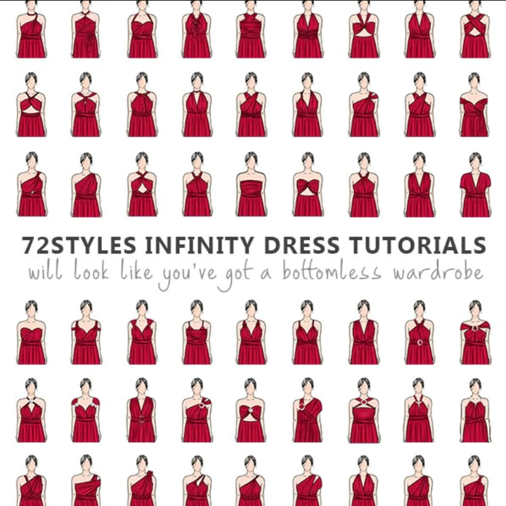 Tania Olsen Designs  PO31 Multiway Infinity Dress (Available in 23 different shades)