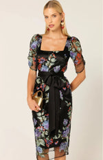 Sacha Drake Mont Tombe Embroidered Lace Events Dress