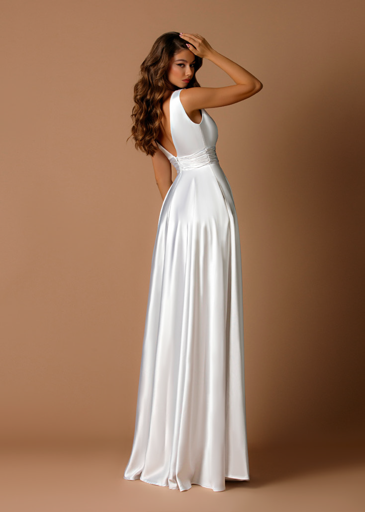Nicoletta - NBM1027 (Satin - Available to Ivory)