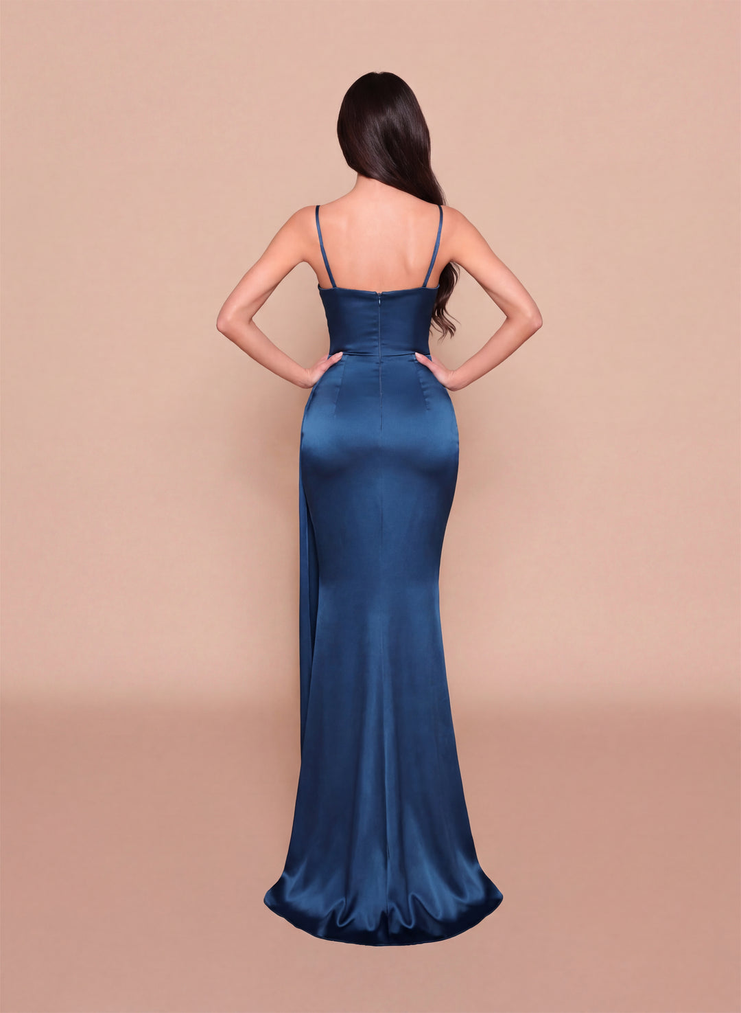 Nicoletta Special Occasion - NBM3027 (Satin - Available to order in 54 colours) Can add a cape