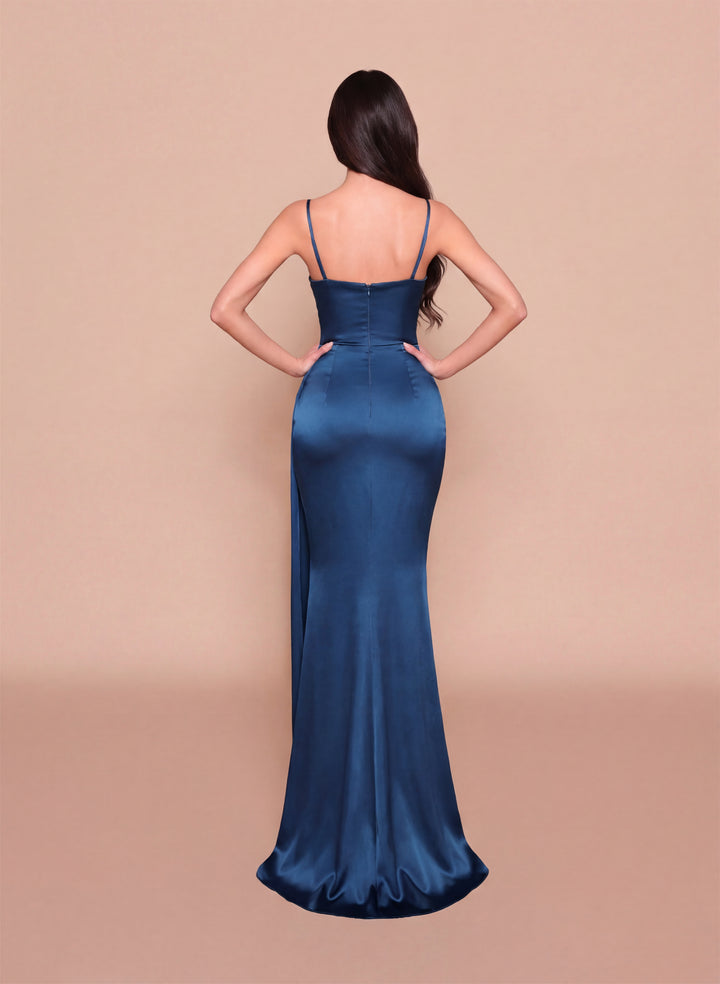 Nicoletta Special Occasion - NBM3027 (Satin - Available to order in 54 colours) Can add a cape