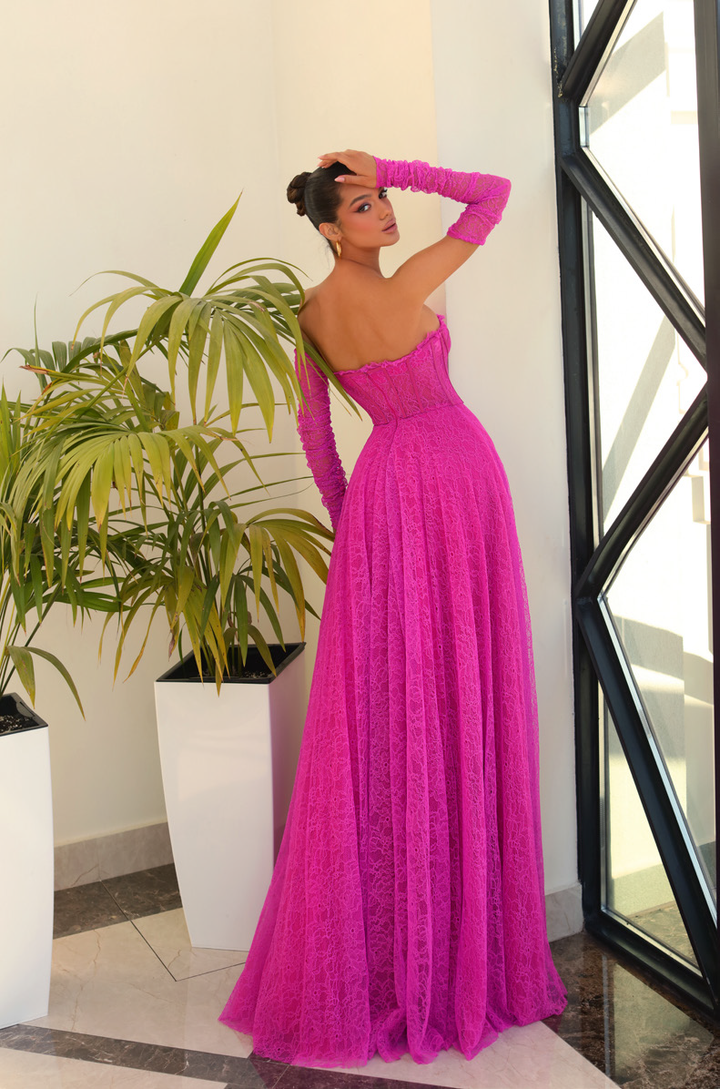 Nicoletta - NC1005 (Available Ivory/Nude, Black/Nude and Magenta)