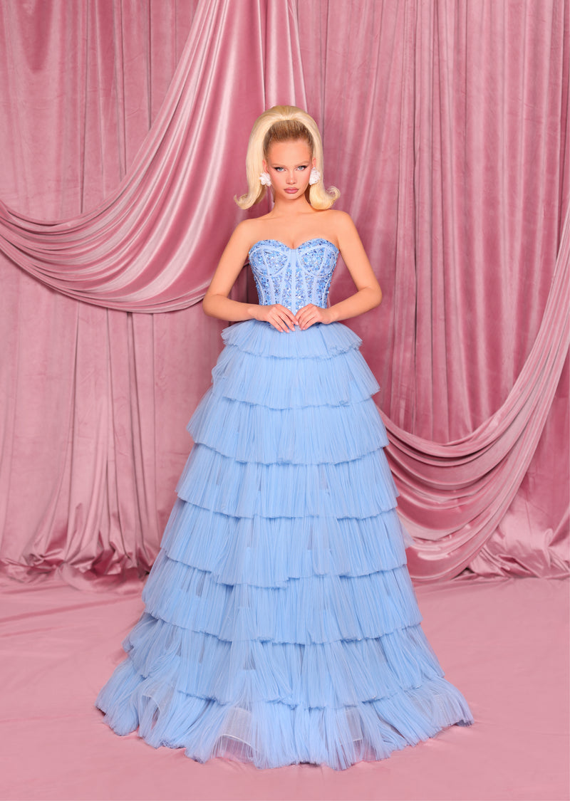 Nicoletta - NC1045 (Available Navy, Ivory, Blush and Black)