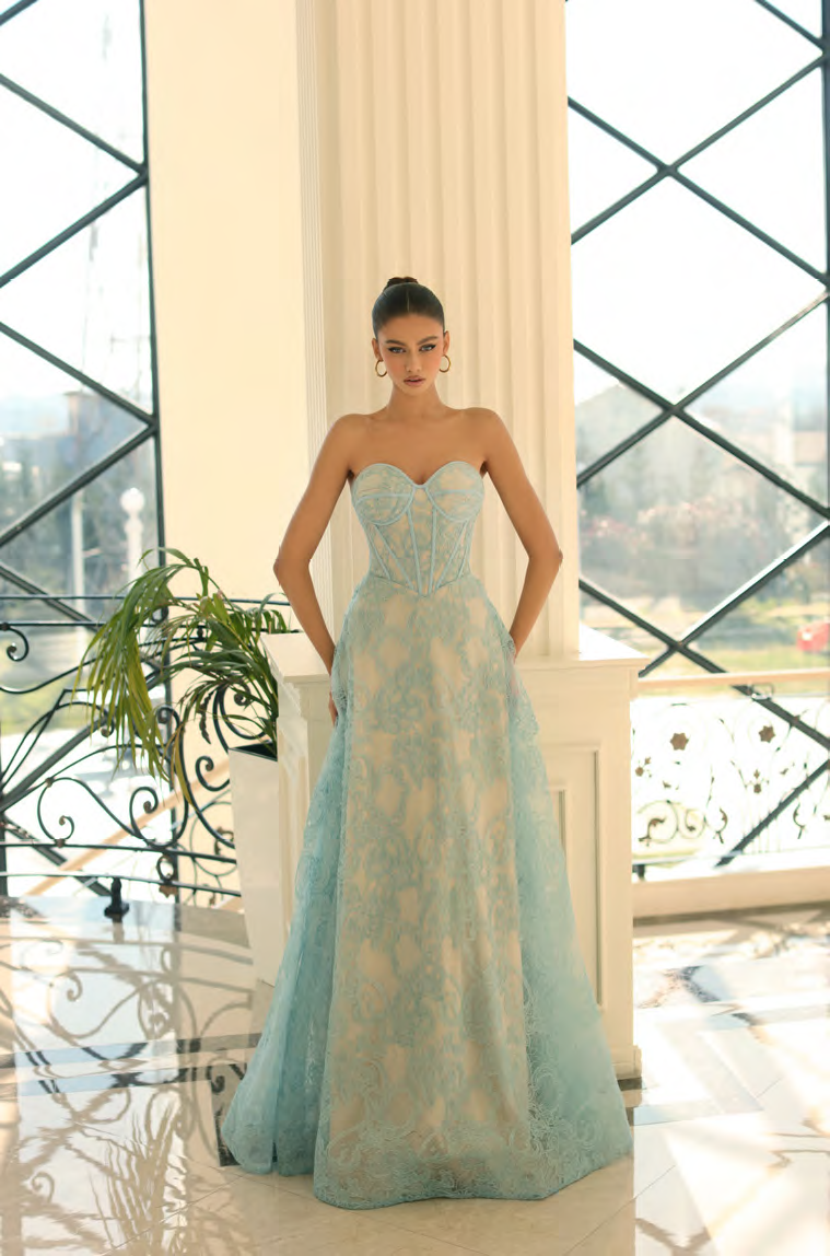 Nicoletta - NC1057 (Available Yellow/Ivory, Ivory/Nude, Blue/Nude)