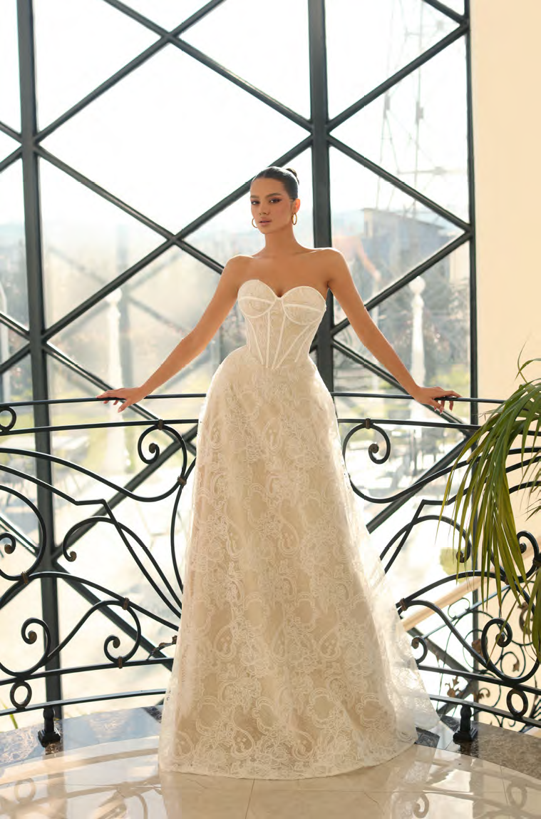 Nicoletta - NC1057 (Available in Ivory/Nude)