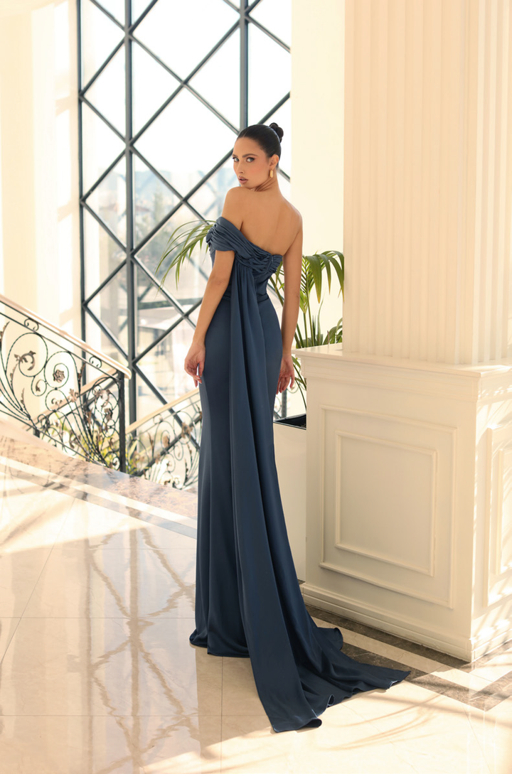 Nicoletta - NC1065 (Available Dusty Rose, Steel Blue and Burgundy)