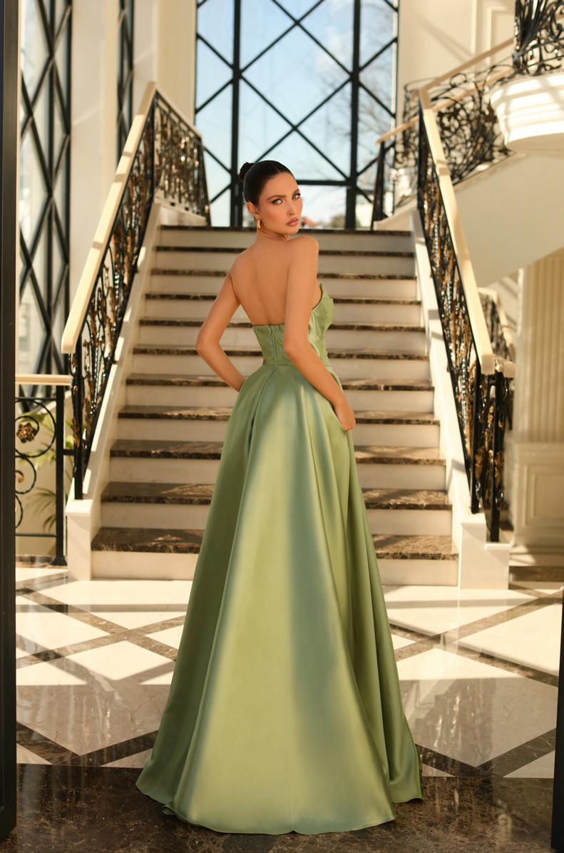 Nicoletta - NC1076 (Available Ivory, Black, Pistachio, Lemon, Barbie Pink, Emerald, Powder Blue, Lilac and Navy)