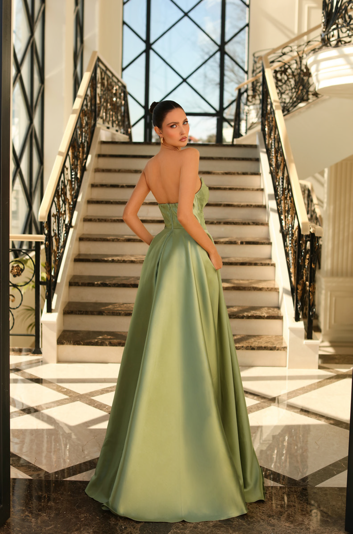 Nicoletta - NC1076 (Available Ivory, Black, Pistachio, Lemon, Barbie Pink, Emerald, Powder Blue, Lilac and Navy)